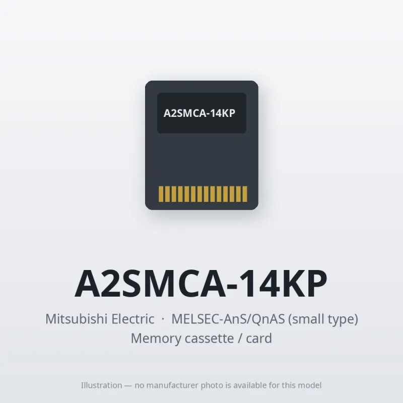 A2SMCA-14KP Mitsubishi MELSEC-AnS Memory cassette / card