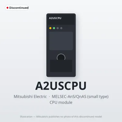 A2USCPU Mitsubishi MELSEC-AnS CPU module