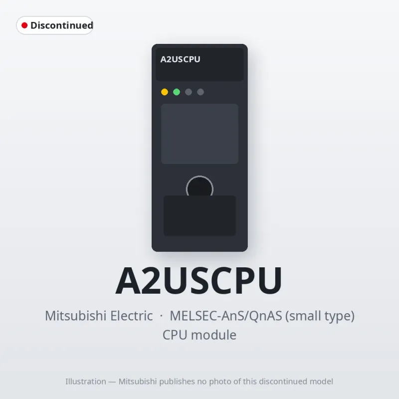 A2USCPU Mitsubishi MELSEC-AnS CPU module