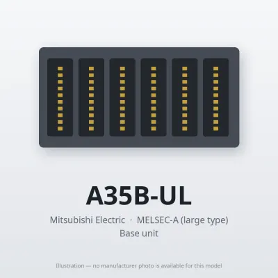 A35B-UL Mitsubishi MELSEC-A Base unit