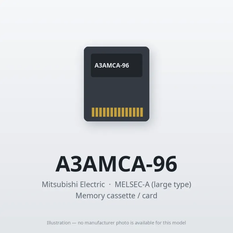 A3AMCA-96 Mitsubishi MELSEC-A Memory cassette / card
