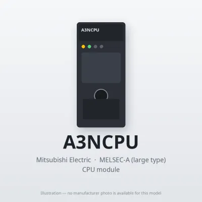 A3NCPU Mitsubishi MELSEC-A CPU module