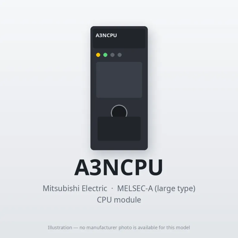 A3NCPU Mitsubishi MELSEC-A CPU module