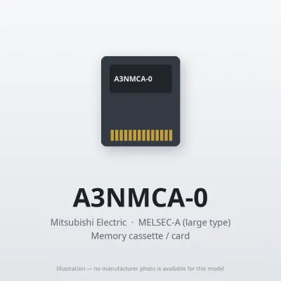 A3NMCA-0 Mitsubishi MELSEC-A Memory cassette / card