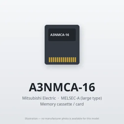 A3NMCA-16 Mitsubishi MELSEC-A Memory cassette / card