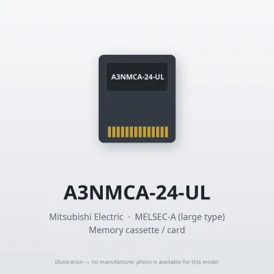 A3NMCA-24-UL Mitsubishi MELSEC-A Memory cassette / card