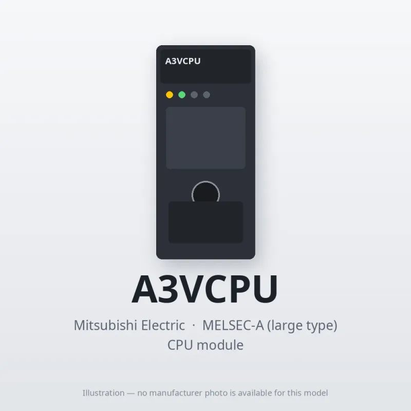 A3VCPU Mitsubishi MELSEC-A CPU module