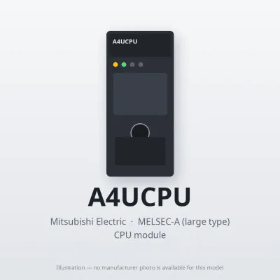 A4UCPU Mitsubishi MELSEC-A CPU module