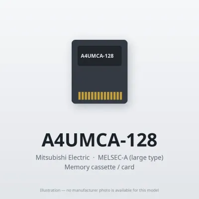 A4UMCA-128 Mitsubishi MELSEC-A Memory cassette / card