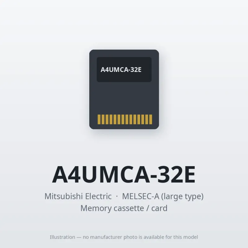 A4UMCA-32E Mitsubishi MELSEC-A Memory cassette / card
