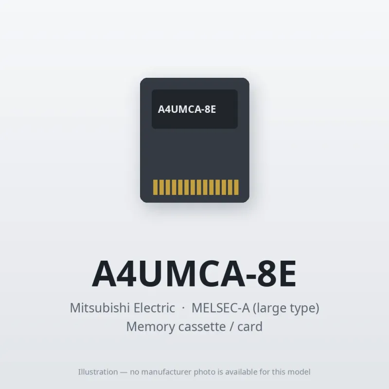 A4UMCA-8E Mitsubishi MELSEC-A Memory cassette / card