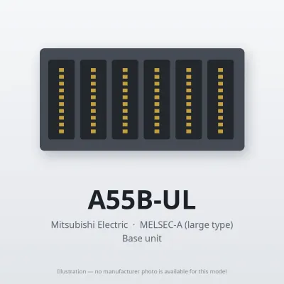 A55B-UL Mitsubishi MELSEC-A Base unit