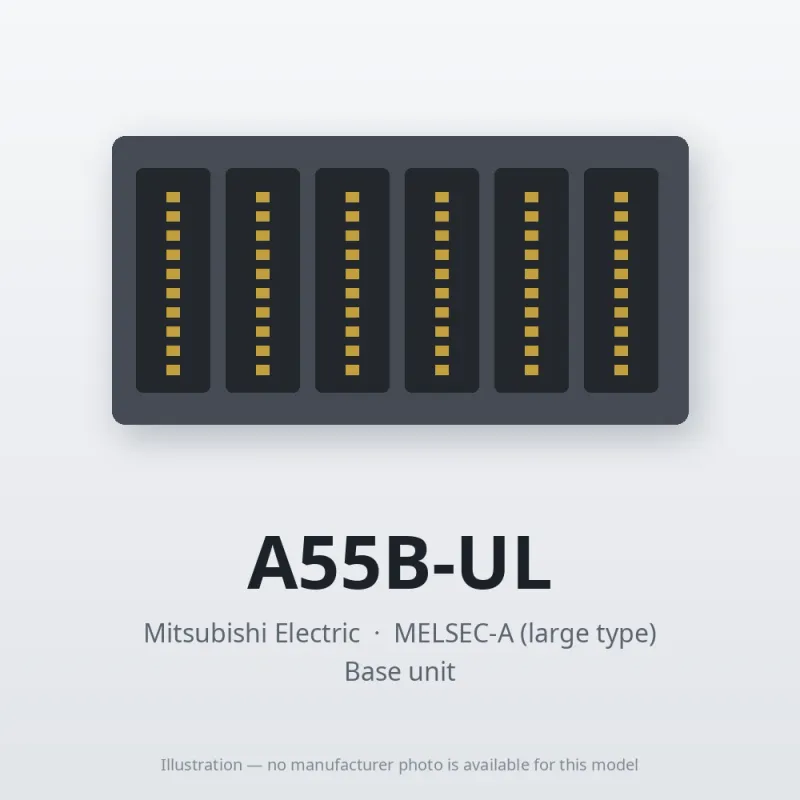 A55B-UL Mitsubishi MELSEC-A Base unit