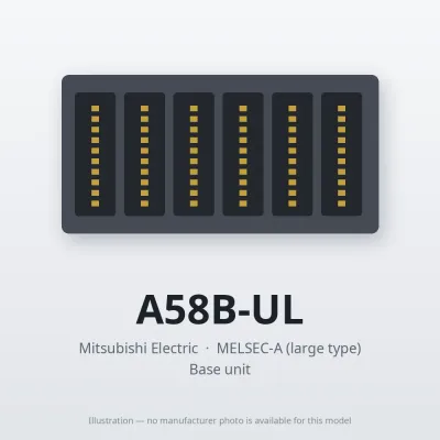 A58B-UL Mitsubishi MELSEC-A Base unit