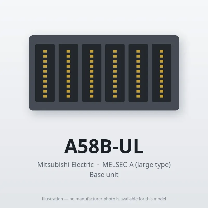 A58B-UL Mitsubishi MELSEC-A Base unit
