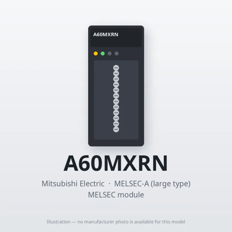 A60MXRN Mitsubishi MELSEC-A Module