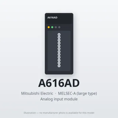 A616AD Mitsubishi MELSEC-A Analog input module