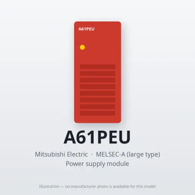 A61PEU Mitsubishi MELSEC-A Power supply module