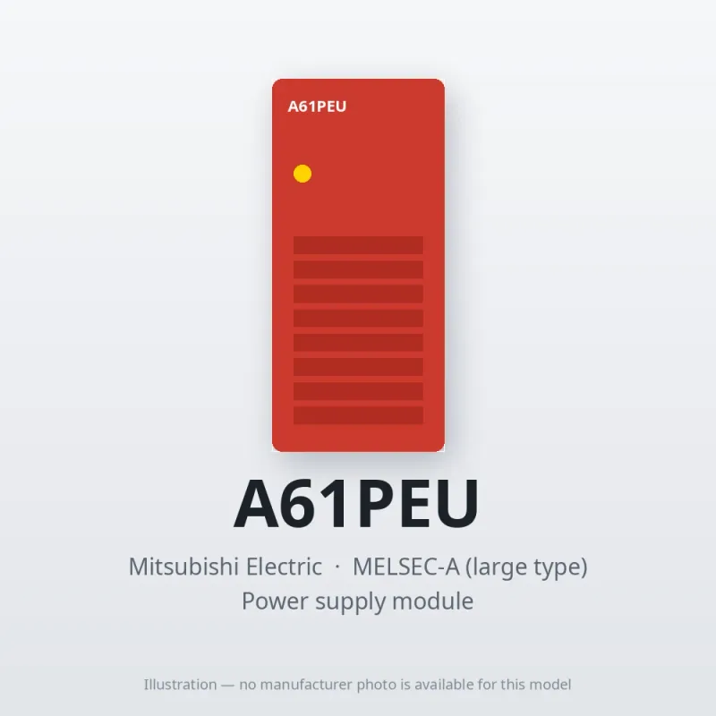 A61PEU Mitsubishi MELSEC-A Power supply module