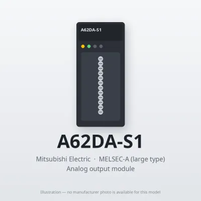A62DA-S1 Mitsubishi MELSEC-A Analog output module