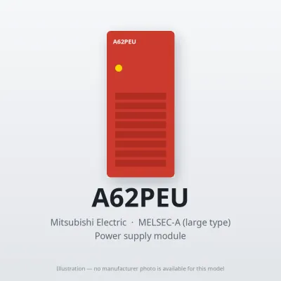 A62PEU Mitsubishi MELSEC-A Power supply module