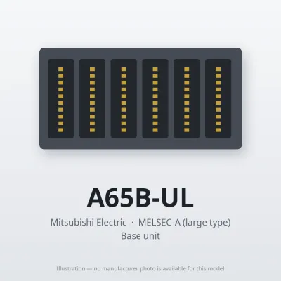 A65B-UL Mitsubishi MELSEC-A Base unit