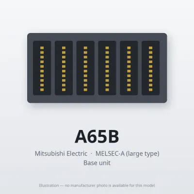 A65B Mitsubishi MELSEC-A Base unit