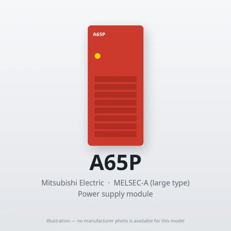A65P Mitsubishi MELSEC-A Power supply module