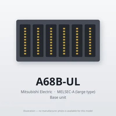 A68B-UL Mitsubishi MELSEC-A Base unit