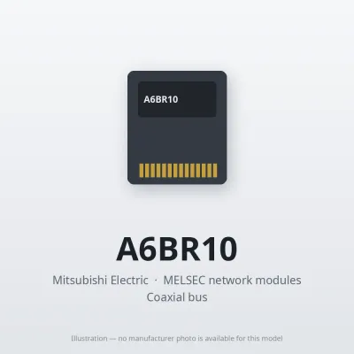 A6BR10 Mitsubishi MELSEC network modules Option
