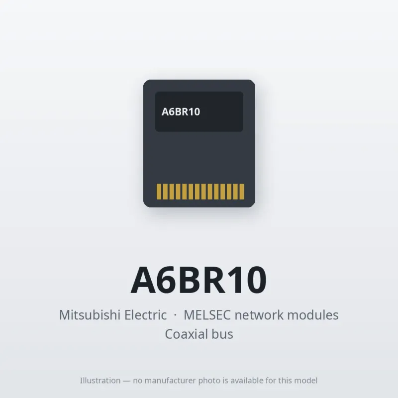 A6BR10 Mitsubishi MELSEC network modules Option