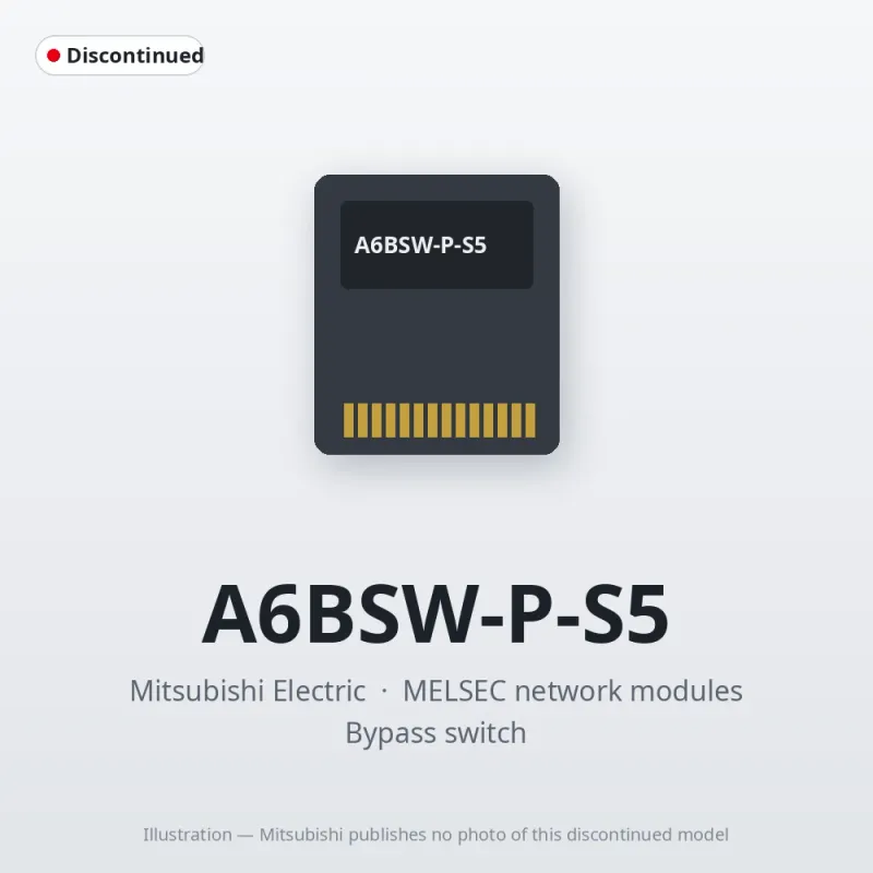 A6BSW-P-S5 Mitsubishi MELSEC network modules Option
