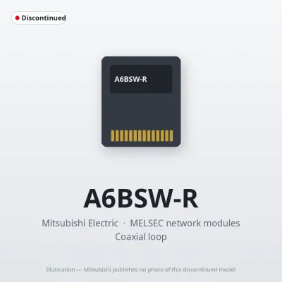 A6BSW-R Mitsubishi MELSEC network modules Option