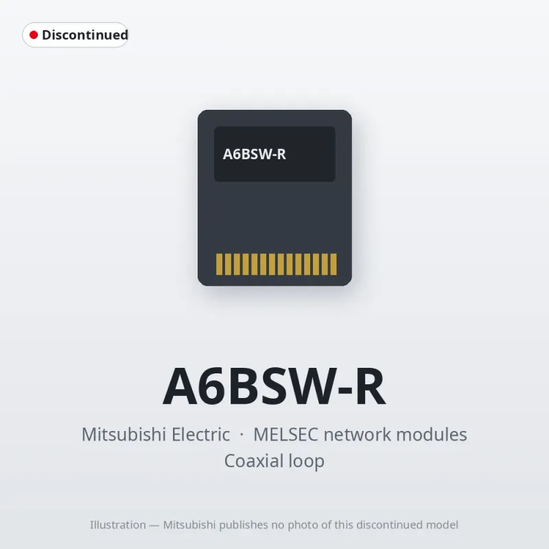 A6BSW-R Mitsubishi MELSEC network modules Option