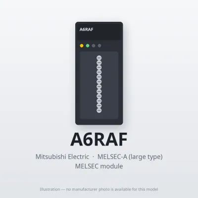 A6RAF Mitsubishi MELSEC-A Module