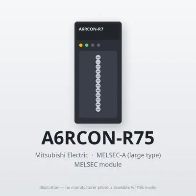 A6RCON-R75 Mitsubishi MELSEC-A Module