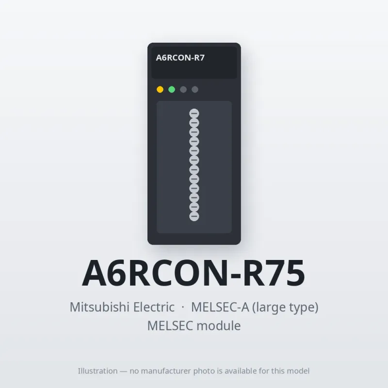 A6RCON-R75 Mitsubishi MELSEC-A Module