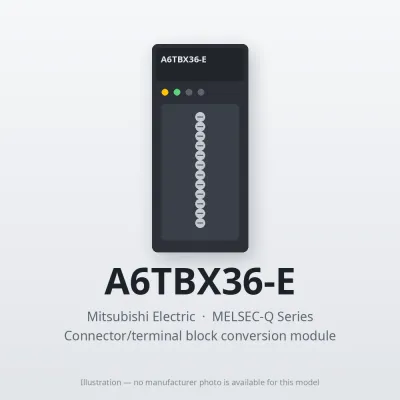 A6TBX36-E Mitsubishi MELSEC-Q Series Connector/terminal block conversion module