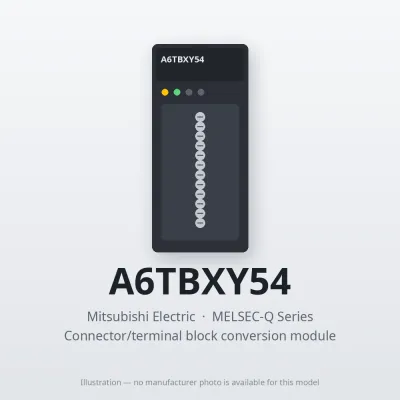 A6TBXY54 Mitsubishi MELSEC-Q Series Connector/terminal block conversion module