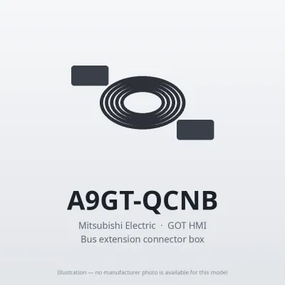 A9GT-QCNB Mitsubishi GOT HMI Bus extension connector box