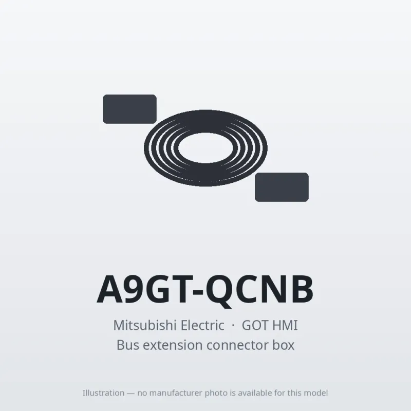 A9GT-QCNB Mitsubishi GOT HMI Bus extension connector box