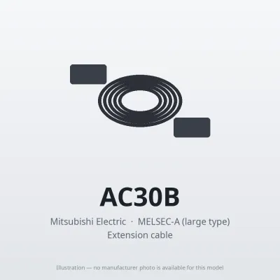 AC30B Mitsubishi MELSEC-A Extension cable
