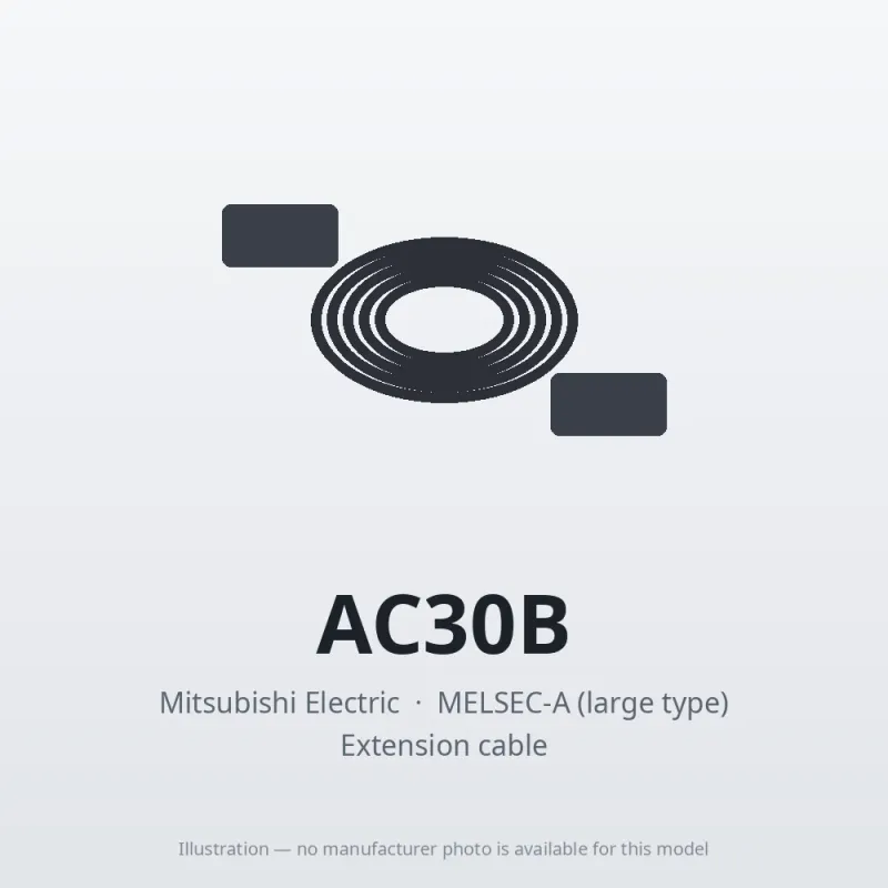 AC30B Mitsubishi MELSEC-A Extension cable
