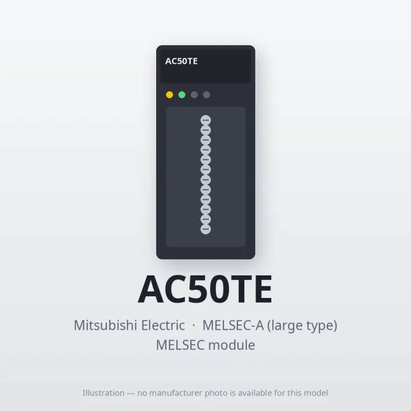 AC50TE Mitsubishi MELSEC-A Module