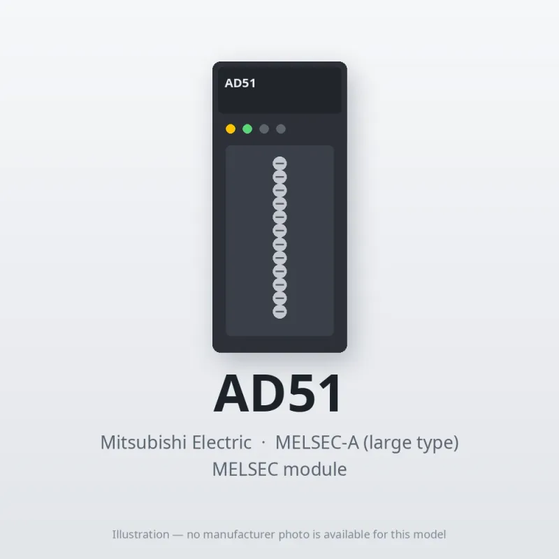 AD51 Mitsubishi MELSEC-A Module