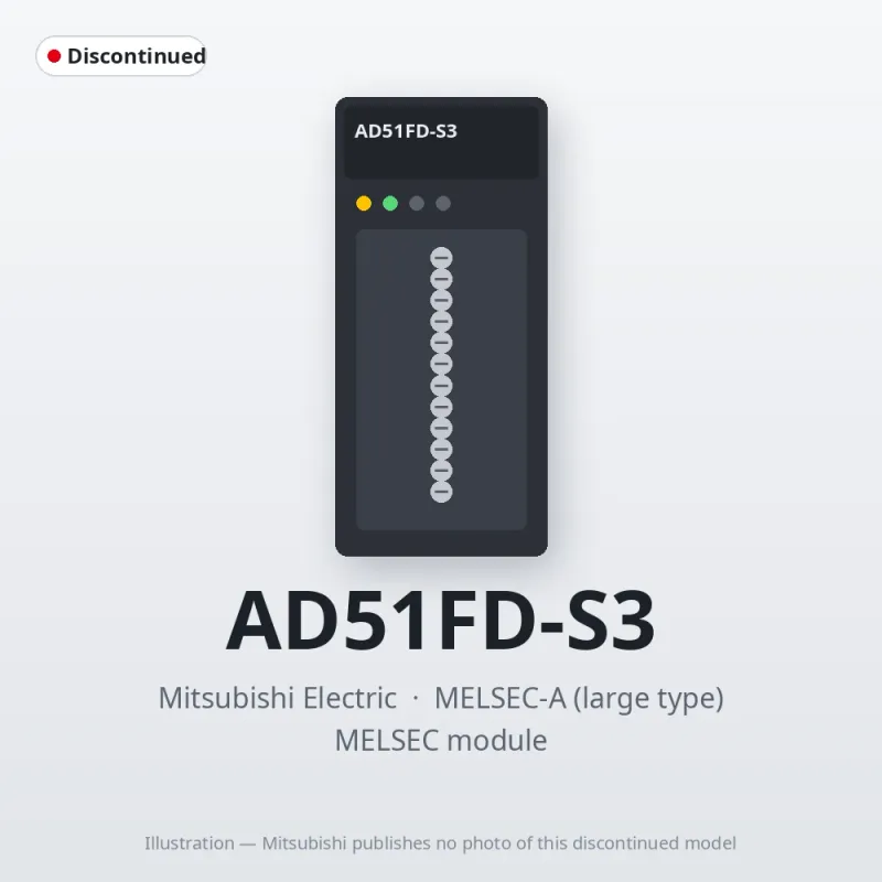 AD51FD-S3 Mitsubishi MELSEC-A Module