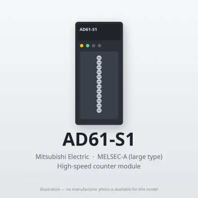 AD61-S1 Mitsubishi MELSEC-A High-speed counter module