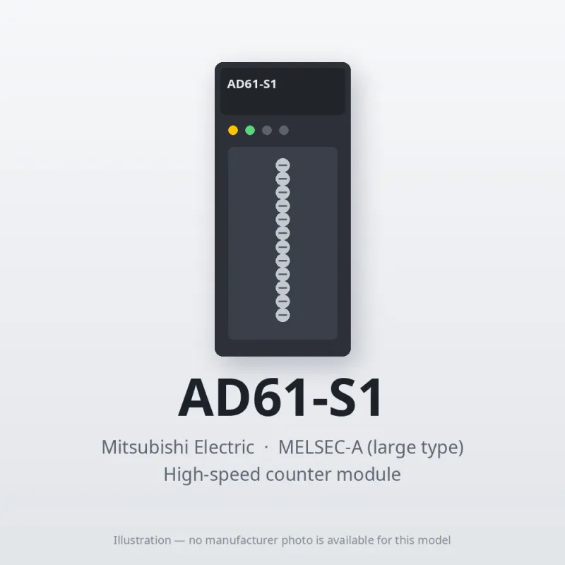 AD61-S1 Mitsubishi MELSEC-A High-speed counter module