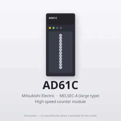 AD61C Mitsubishi MELSEC-A High-speed counter module
