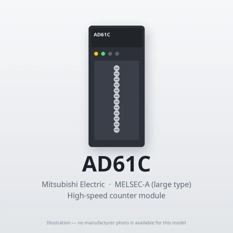 AD61C Mitsubishi MELSEC-A High-speed counter module